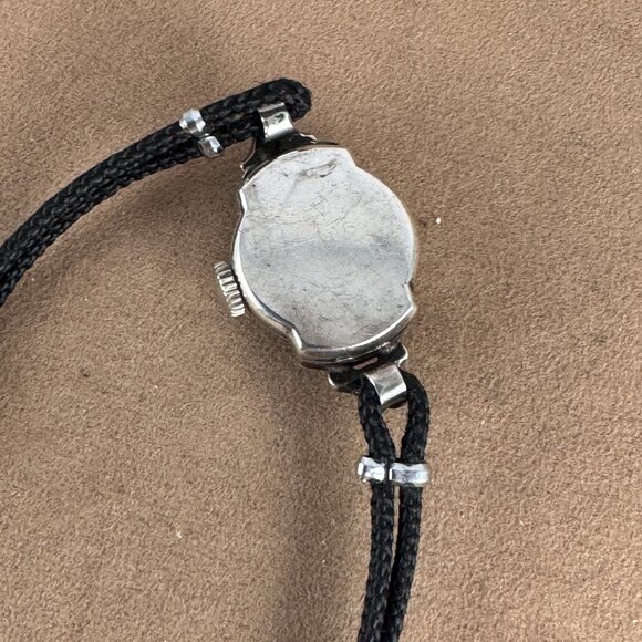 Vintage Elegant 1930s Bucherer Ladies Swiss Made Marcasite Watch .800 Silver main image 6